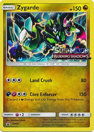 Zygarde (SM48) (Staff Prerelease Promo) [Sun & Moon: Black Star Promos] | Devastation Store