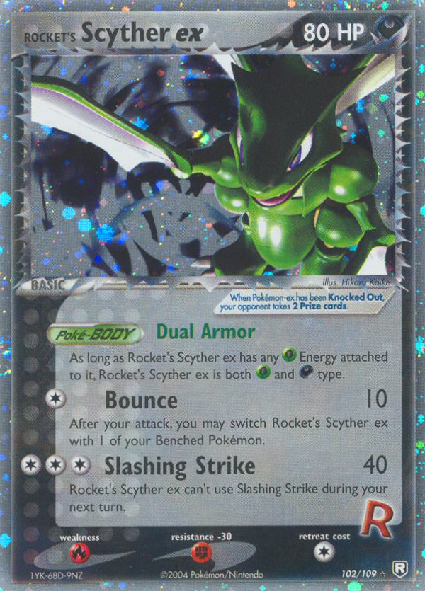 Rocket's Scyther ex (102/109) [EX: Team Rocket Returns] | Devastation Store