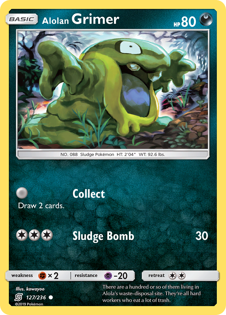 Alolan Grimer (127/236) [Sun & Moon: Unified Minds] | Devastation Store