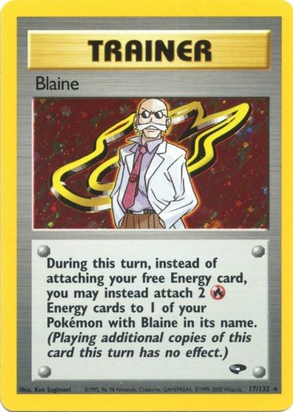 Blaine (17/132) [Gym Challenge Unlimited] | Devastation Store