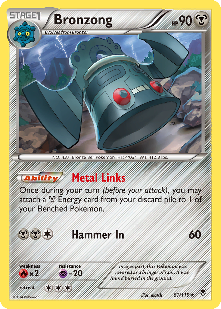 Bronzong (61/119) [XY: Phantom Forces] | Devastation Store