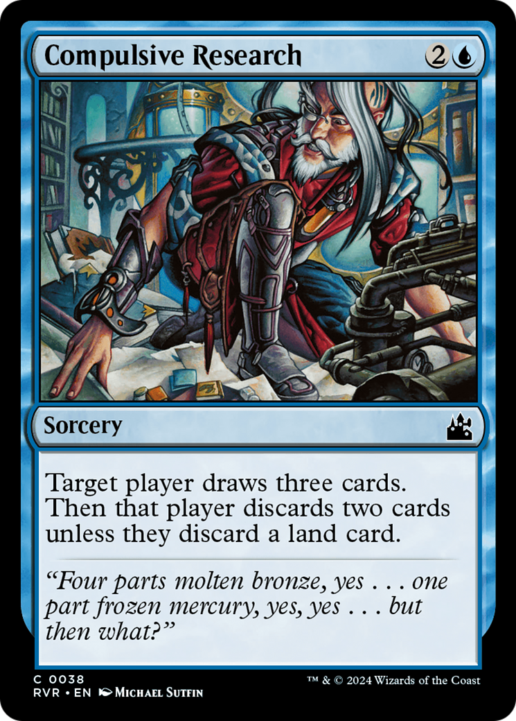Compulsive Research [Ravnica Remastered] | Devastation Store