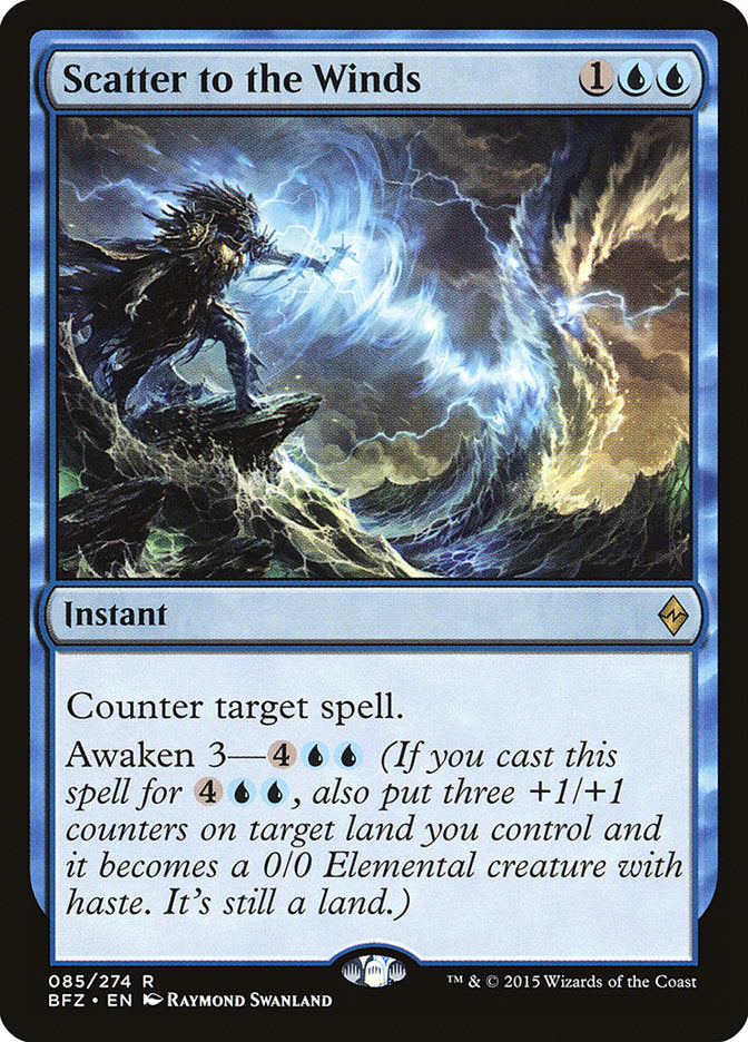 Scatter to the Winds [Battle for Zendikar] | Devastation Store