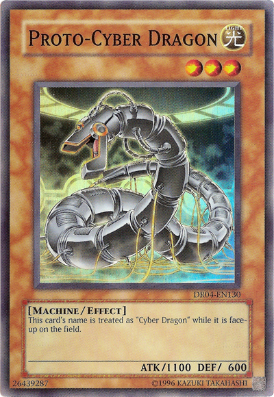 Proto-Cyber Dragon [DR04-EN130] Super Rare | Devastation Store