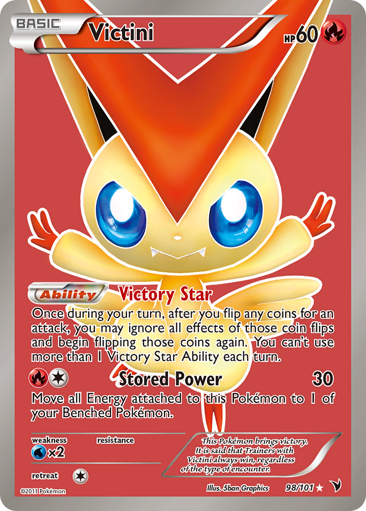 Victini (98/101) [Black & White: Noble Victories] | Devastation Store