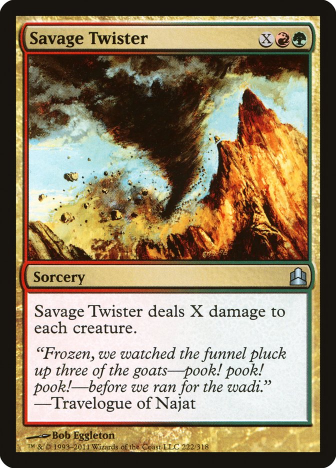 Savage Twister [Commander 2011] - Devastation Store | Devastation Store