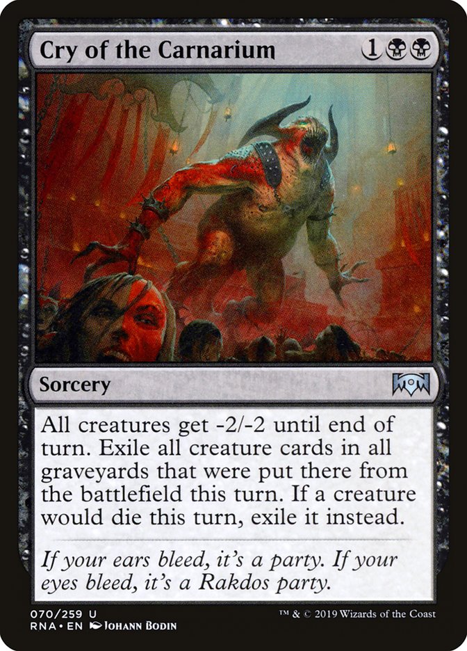 Cry of the Carnarium [Ravnica Allegiance] | Devastation Store