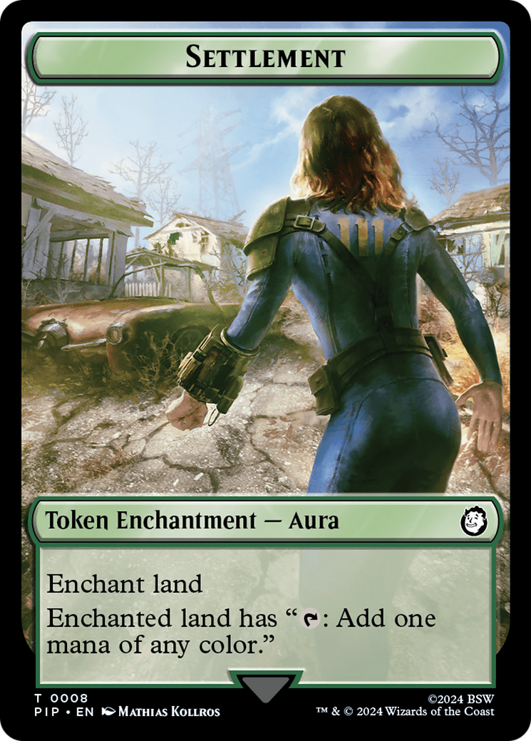 Energy Reserve // Settlement Double-Sided Token [Fallout Tokens] | Devastation Store