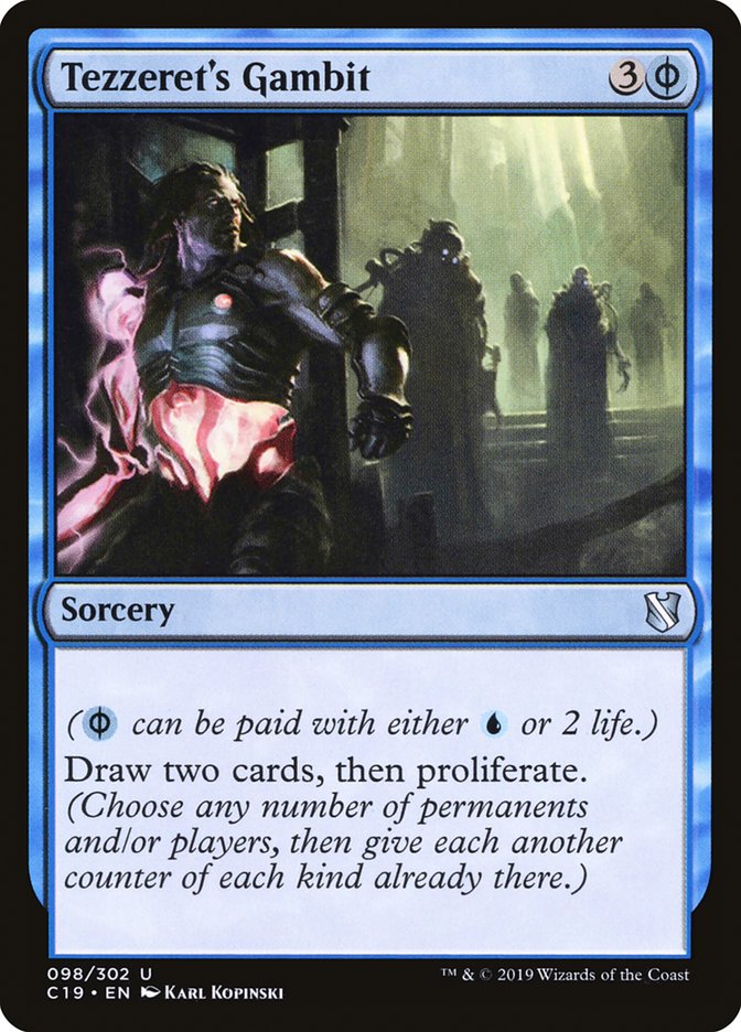 Tezzeret's Gambit [Commander 2019] | Devastation Store