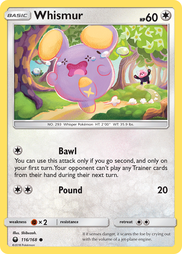 Whismur (116/168) [Sun & Moon: Celestial Storm] | Devastation Store