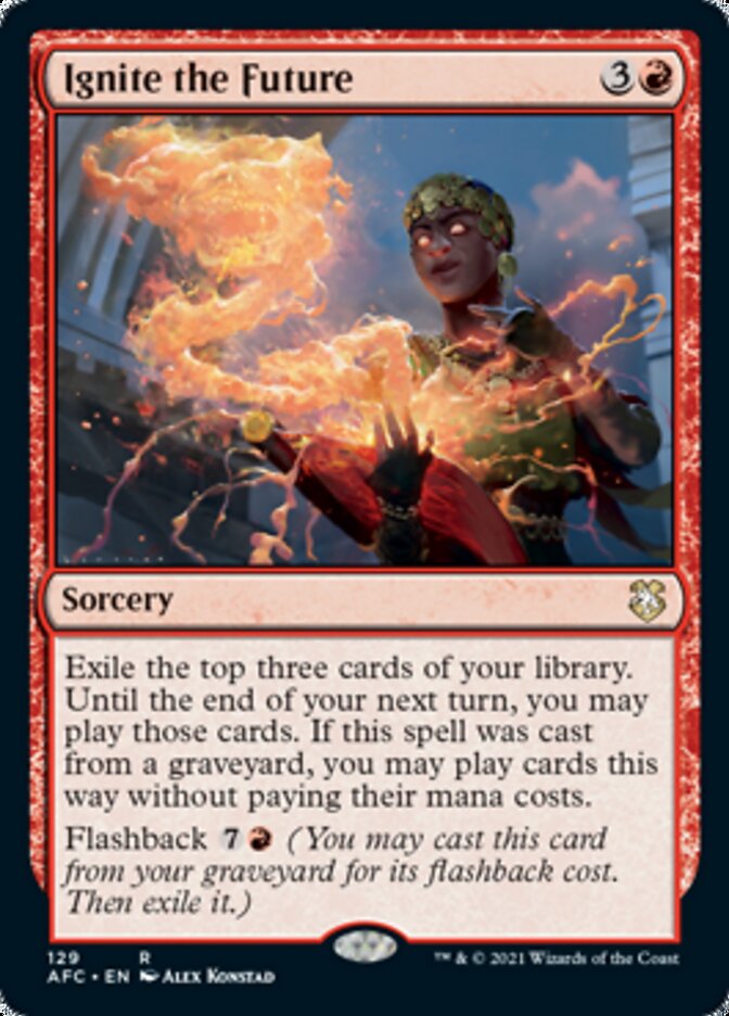 Ignite the Future [Dungeons & Dragons: Adventures in the Forgotten Realms Commander] | Devastation Store