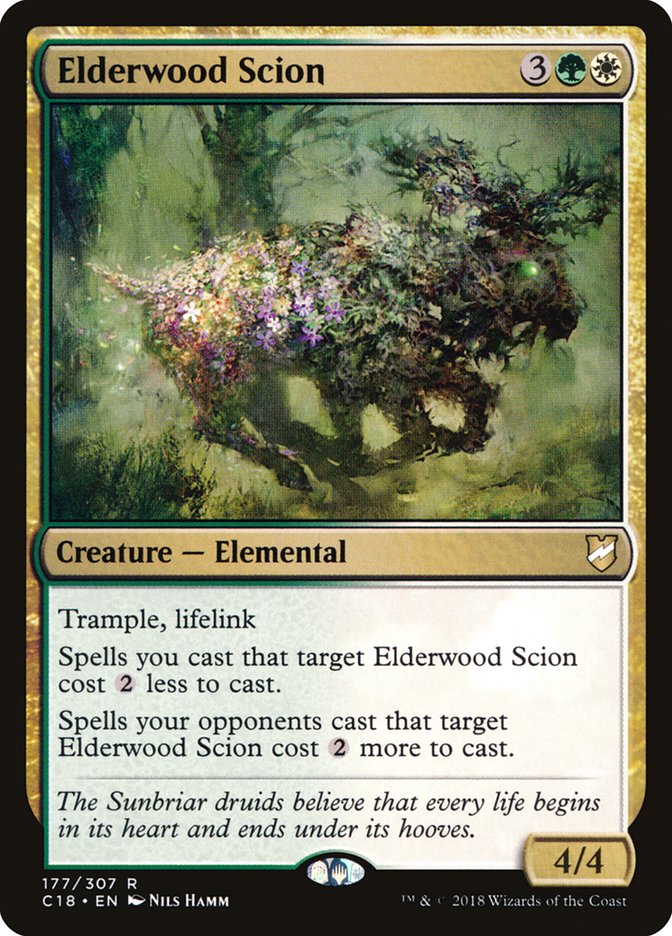 Elderwood Scion [Commander 2018] | Devastation Store