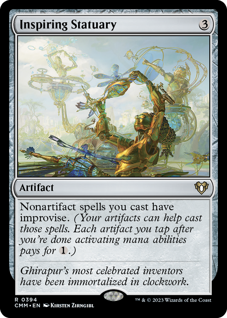 Inspiring Statuary [Commander Masters] | Devastation Store