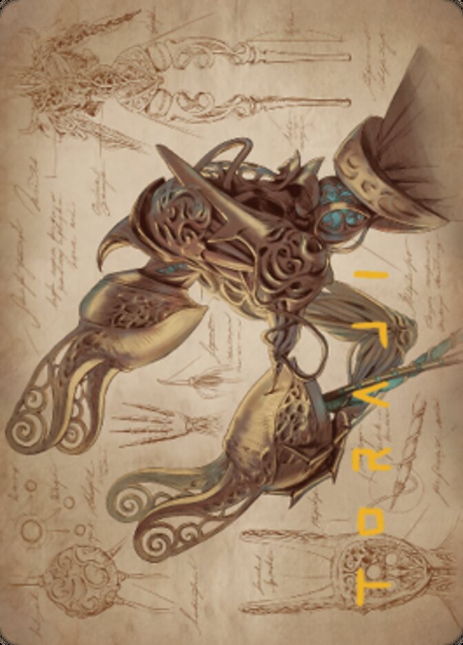 Self-Assembler Art Card (Gold-Stamped Signature) [The Brothers' War Art Series] | Devastation Store