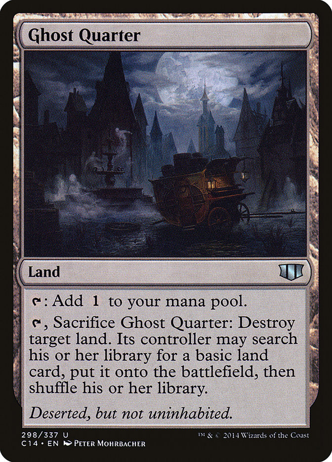 Ghost Quarter [Commander 2014] | Devastation Store