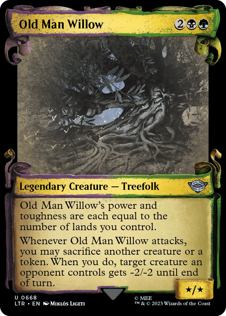Old Man Willow [The Lord of the Rings: Tales of Middle-Earth Showcase Scrolls] | Devastation Store