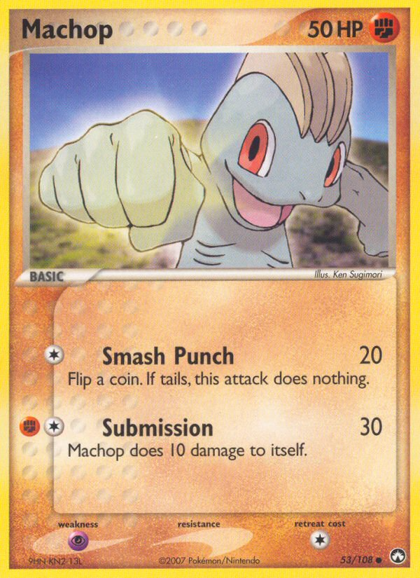 Machop (53/108) [EX: Power Keepers] | Devastation Store