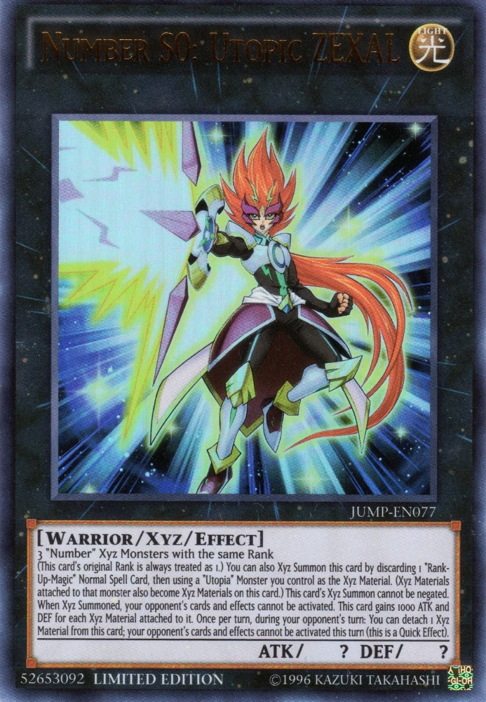 Number S0: Utopic ZEXAL [JUMP-EN077] Ultra Rare | Devastation Store