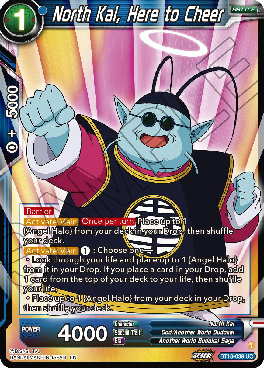 North Kai, Here to Cheer (BT18-039) [Dawn of the Z-Legends] | Devastation Store