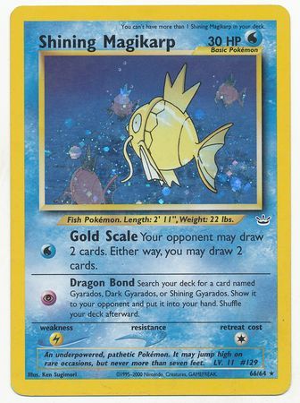 Shining Magikarp (66/64) [Neo Revelation Unlimited] | Devastation Store