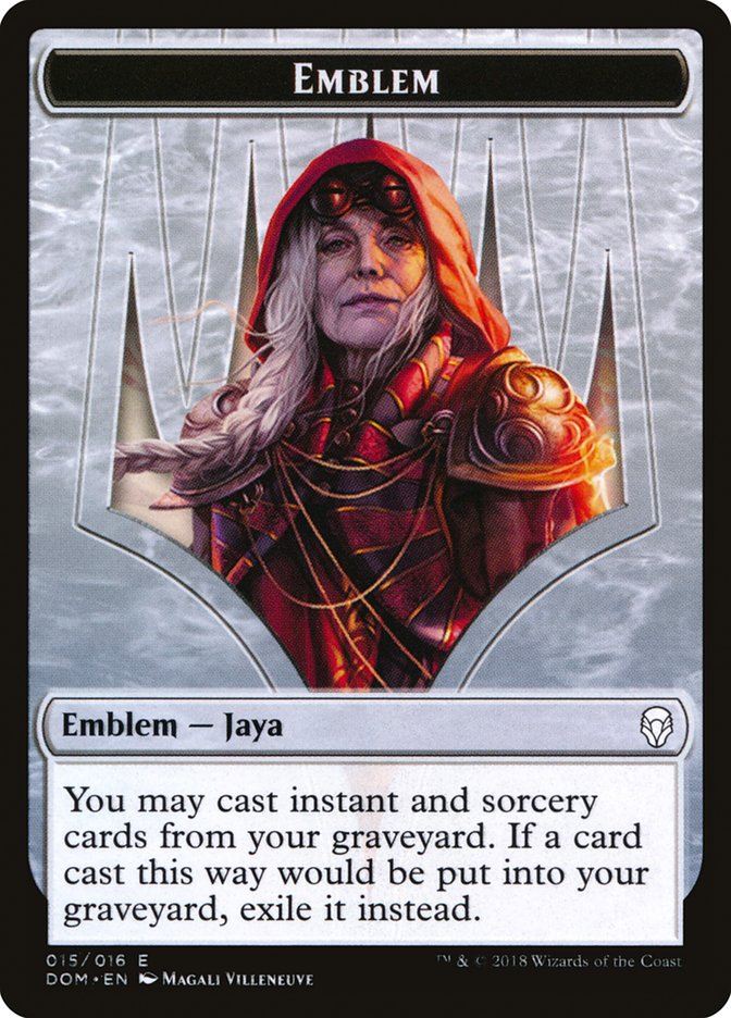 Jaya Ballard Emblem [Dominaria Tokens] | Devastation Store