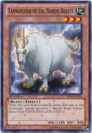 Tanngrisnir of the Nordic Beasts [BP01-EN216] Starfoil Rare | Devastation Store