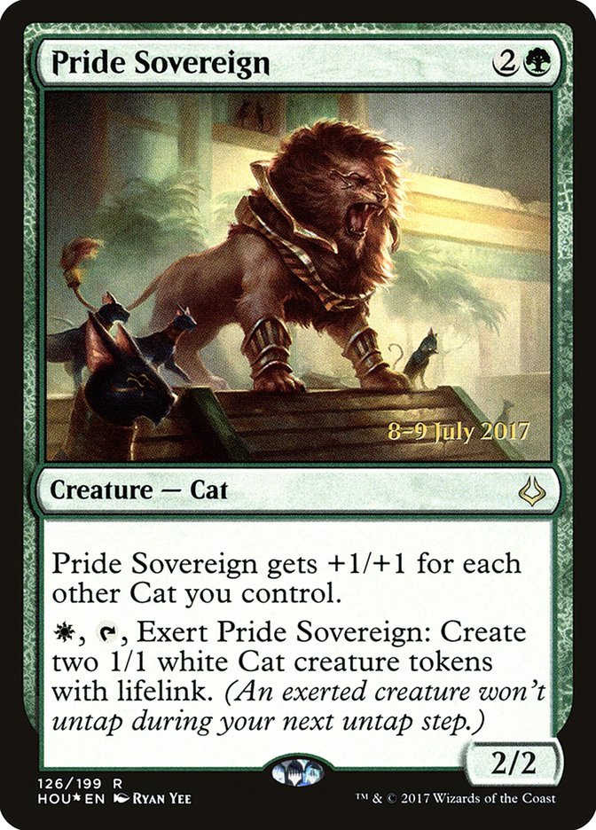 Pride Sovereign  [Hour of Devastation Prerelease Promos] - Devastation Store | Devastation Store