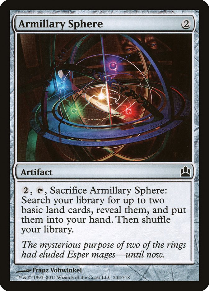 Armillary Sphere [Commander 2011] | Devastation Store