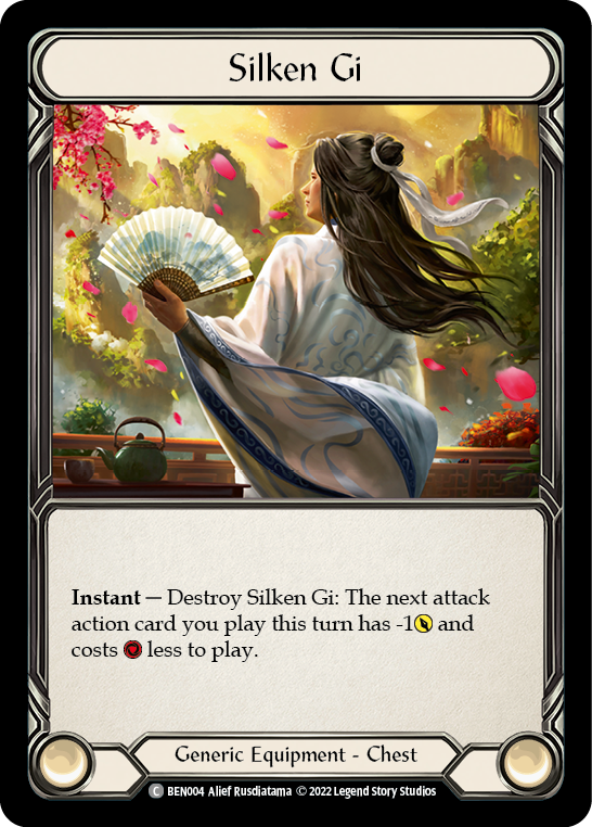Silken Gi [BEN004] (Outsiders Benji Blitz Deck) | Devastation Store