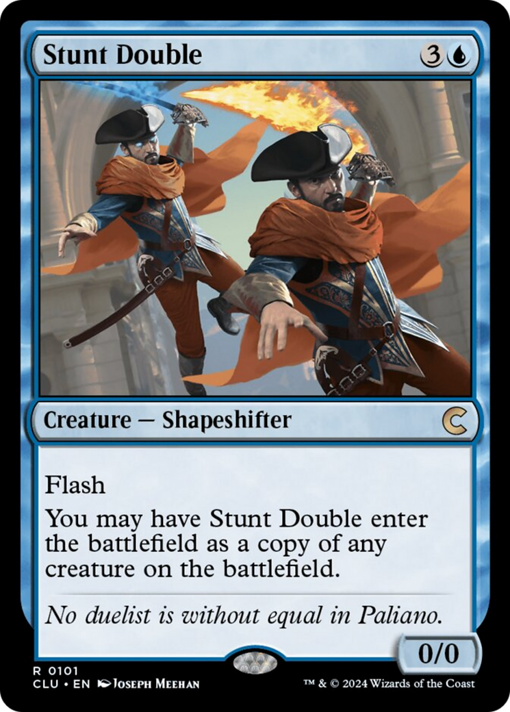 Stunt Double [Ravnica: Clue Edition] | Devastation Store