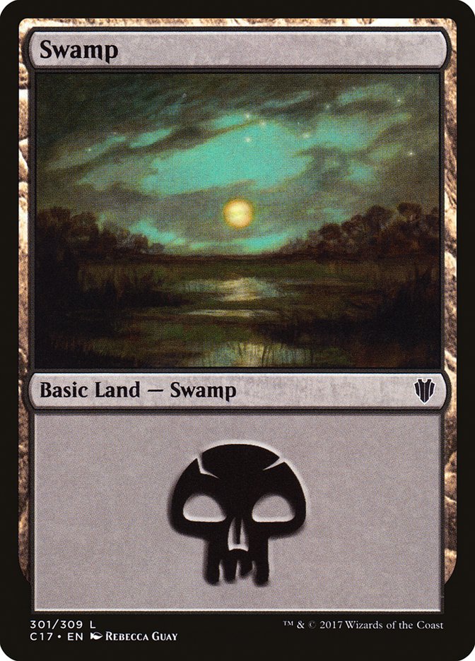 Swamp (301) [Commander 2017] - Devastation Store | Devastation Store