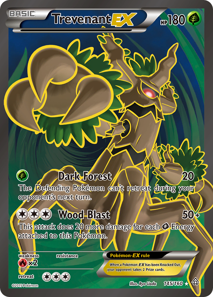 Trevenant EX (145/160) [XY: Primal Clash] | Devastation Store