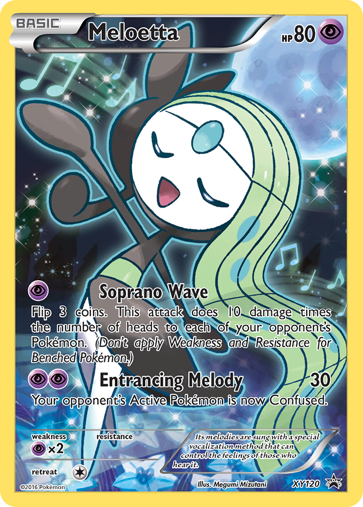 Meloetta (XY120) [XY: Black Star Promos] | Devastation Store