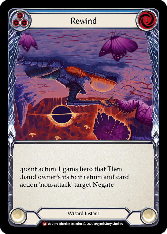 Rewind [UPR169] (Uprising)  Rainbow Foil | Devastation Store
