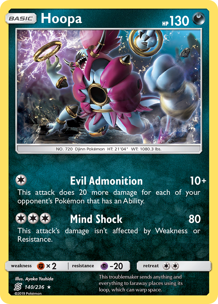 Hoopa (140/236) [Sun & Moon: Unified Minds] | Devastation Store