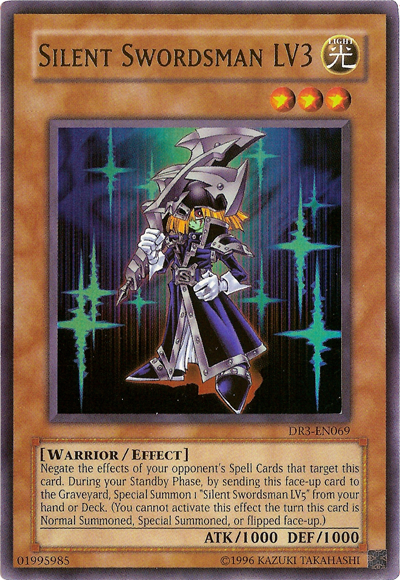 Silent Swordsman LV3 [DR3-EN069] Ultra Rare | Devastation Store