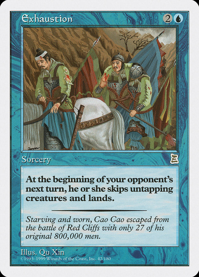 Exhaustion [Portal Three Kingdoms] | Devastation Store