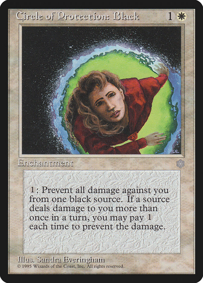 Circle of Protection: Black [Ice Age] | Devastation Store