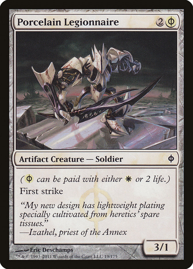 Porcelain Legionnaire [New Phyrexia] - Devastation Store | Devastation Store