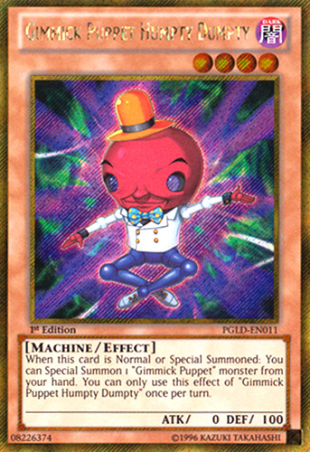 Gimmick Puppet Humpty Dumpty [PGLD-EN011] Gold Secret Rare | Devastation Store