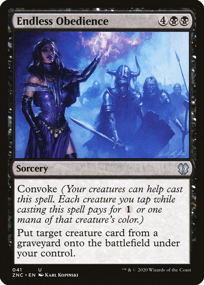 Endless Obedience [Zendikar Rising Commander] | Devastation Store