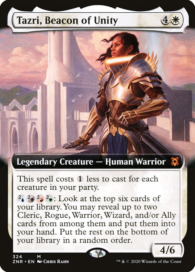 Tazri, Beacon of Unity (Extended) [Zendikar Rising] | Devastation Store