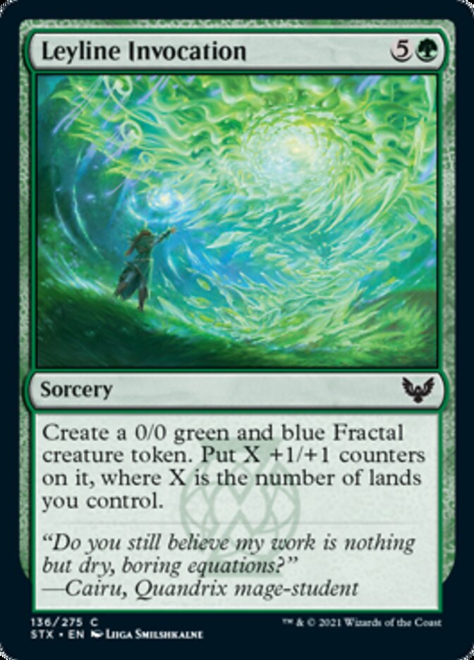 Leyline Invocation [Strixhaven: School of Mages] | Devastation Store