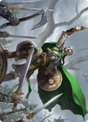 Maja, Bretagard Protector Art Card [Kaldheim: Art Series] - Devastation Store | Devastation Store