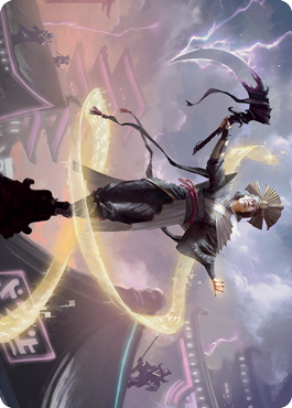 Naomi, Pillar of Order Art Card [Kamigawa: Neon Dynasty Art Series] | Devastation Store