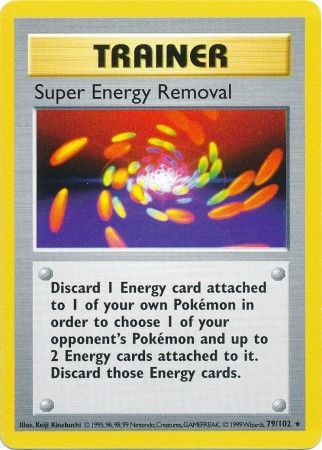 Super Energy Removal (79/102) [Base Set Shadowless Unlimited] | Devastation Store