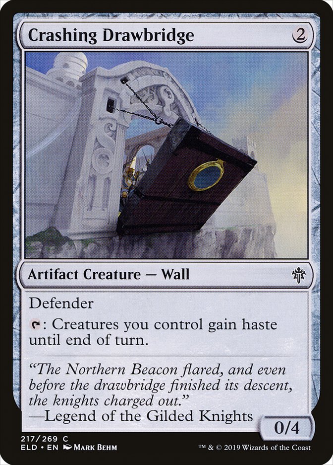 Crashing Drawbridge [Throne of Eldraine] | Devastation Store