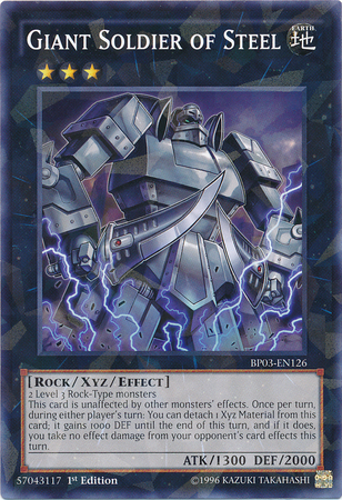 Giant Soldier of Steel [BP03-EN126] Shatterfoil Rare | Devastation Store