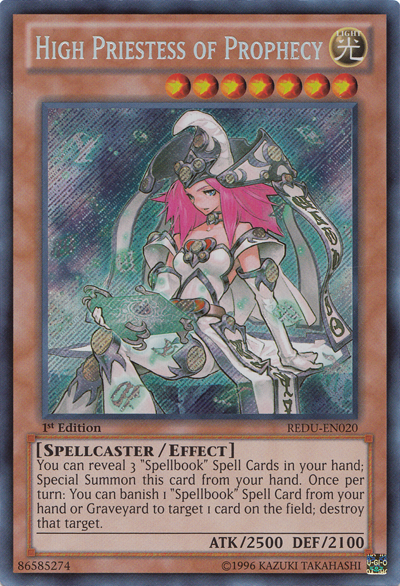 High Priestess of Prophecy [REDU-EN020] Secret Rare | Devastation Store
