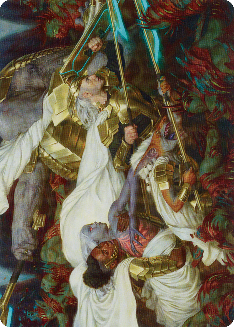 Storm the Seedcore Art Card [March of the Machine Art Series] | Devastation Store